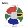 Reusable South African Flag Shower Cap, Waterproof view 3