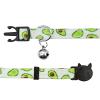 SARUEL Summer Fruit Cat Collar with Bell and Engraved ID Tag view 3