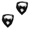 POPETPOP 2-Pack Triangle Bandanas for Pets, Polyester view 1