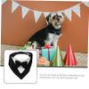 POPETPOP 2-Pack Triangle Bandanas for Pets, Polyester view 2