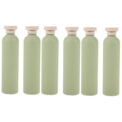 FOMIYES 6-Piece Refillable Travel Squeeze Bottles with Caps