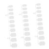 FOMIYES 600-Piece Ultra-Thin Fake Nails, Natural Matte Black, Square Shape view 3
