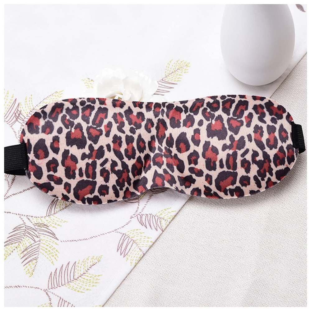 3D Sleep Mask - Leopard Print
