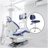 SFKLYU Ergonomic Dentist Stool with Backrest, Adjustable PU Leather Medical Stool view 2