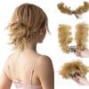 Messy Bun Hair Extension, Synthetic, Curly and Wavy view 4