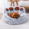 RAEF Bear Paw-Shaped Plush Dog Bed and Pet Sofa view 2