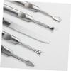 Stainless Steel Dead Skin Fork for Manicure and Pedicure, Silver view 3