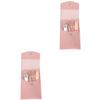 FOMIYES 2-Piece Stainless Steel Nail Care Set, Rose Gold view 1