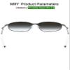 Mryok Replacement Ear Socks and Nose Pieces for Oakley Square Wire 2.0 Sunglasses - White/Black Options, One Size view 2