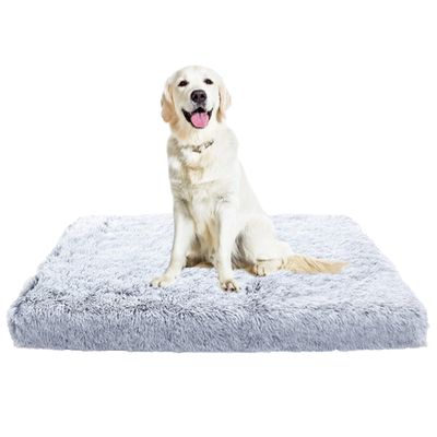 XIEMINLE Plush Orthopedic Dog Bed, Washable Non-Slip Pet Mattress, 100 x 60 x 10 cm