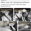 YODAOLI H-Shaped Car Sleeping Head Support for Babies and Kids view 2