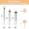 RTRTGS 3 pcs Pet Nipple with Syringe view 2