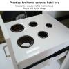 Stainless Steel Hair Dryer Holder, Black view 4