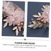 Beaupretty 2-Piece Handmade Floral Hair Comb Set view 2