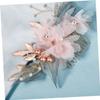 Beaupretty 2-Piece Handmade Floral Hair Comb Set view 4