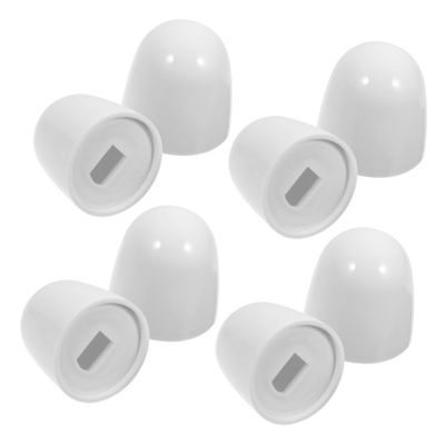 OSALADI 2 Sets Universal Toilet Screw Caps, Frog Design, 8 Pieces Each