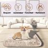 XIEMINLE Orthopedic Dog Bed, Calming Plush Washable Pet Sofa, 75 x 50 x 7 cm view 4