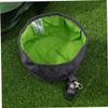 POPETPOP 2-Pack Foldable Polyester Travel Bowls for Dogs and Cats view 2