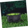 POPETPOP 2-Pack Foldable Polyester Travel Bowls for Dogs and Cats view 3