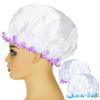 G2PLUS Waterproof Shower Caps, 2-Pack, Double-Layer, 32 cm view 1