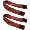 FOMIYES 6-Piece Absorbent Hair Towel Headbands, Coffee view 4