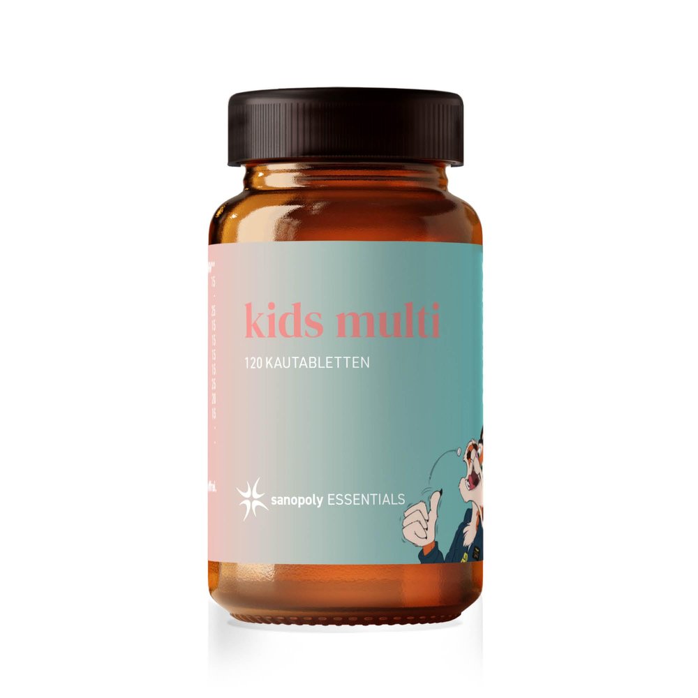 Sanopoly ESSENTIALS Kids | 120 Multivitamin Tablets