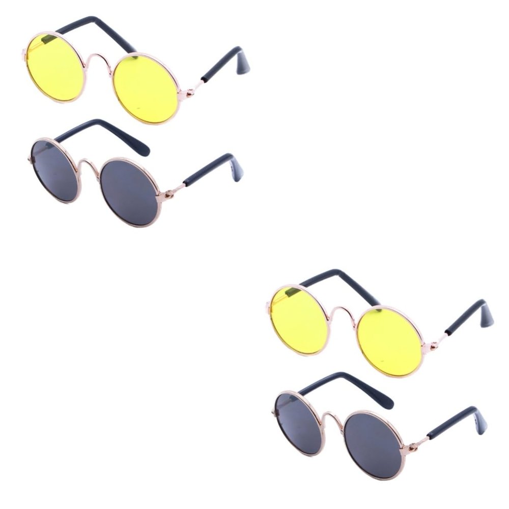 POPETPOP Motorcycle Goggles for Dogs, 2-Pack Pet Sunglasses