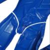 Blue Full-Body Latex Rubber Catsuit view 4