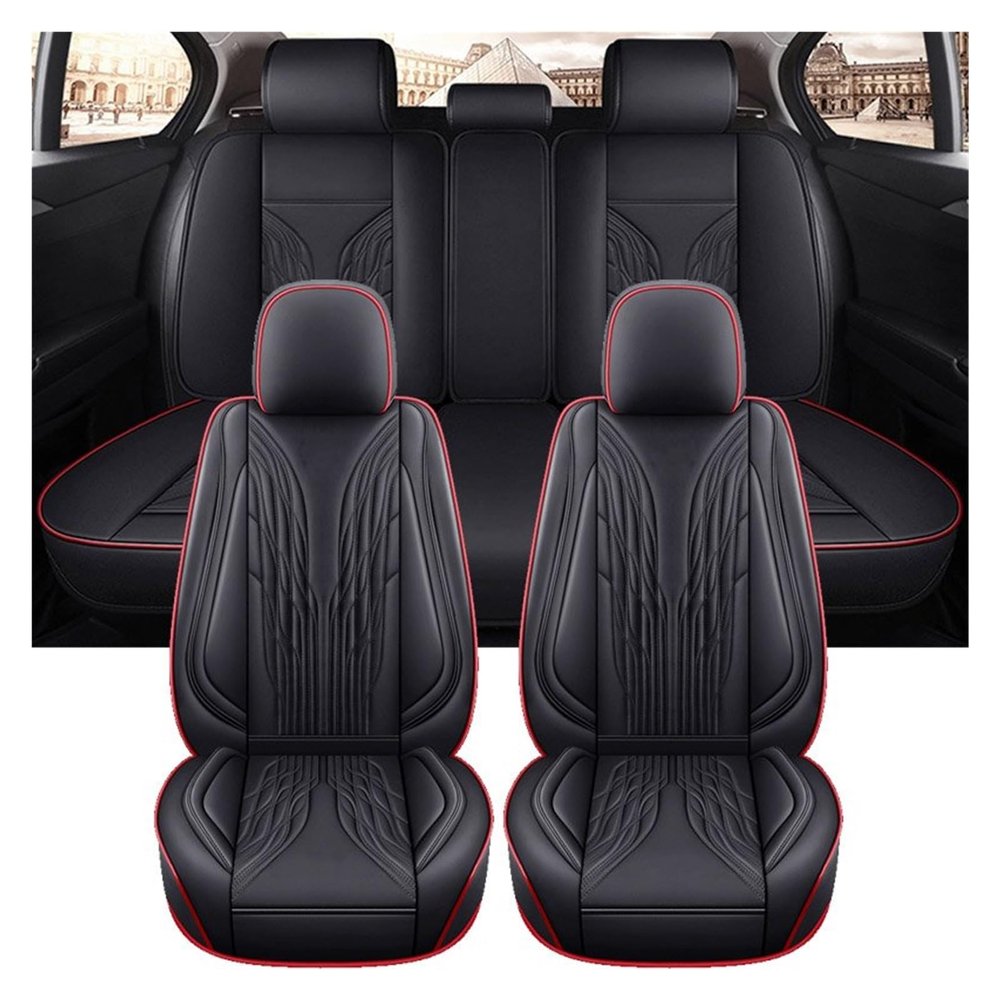 Universal Waterproof Faux Leather Car Seat Cover Set for Haval F7, Color 6