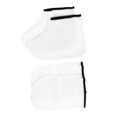Polyester Paraffin Wax Gloves, 2 Pairs for Spa and Salon