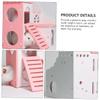 POPETPOP Two-Story Hamster House with Two Ladders view 3