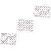 FOMIYES 30-Piece Silver-Tone Feather Hair Clips for DIY Hair Accessories view 1