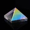 PEKMAR 1-Pack Clear Quartz Aura Crystal Pyramid Tower view 2