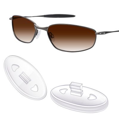 Mryok Replacement Nose Pads for Oakley Gasser 0.5 OX5088 Sunglasses, 1 Pair, One Size