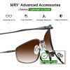 Mryok Replacement Nose Pads for Oakley Gasser 0.5 OX5088 Sunglasses, 1 Pair, One Size view 2