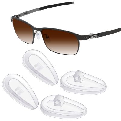 Mryok Replacement Nose Pads for Oakley Savitar OO6047 Sunglasses, 2 Pairs, One Size