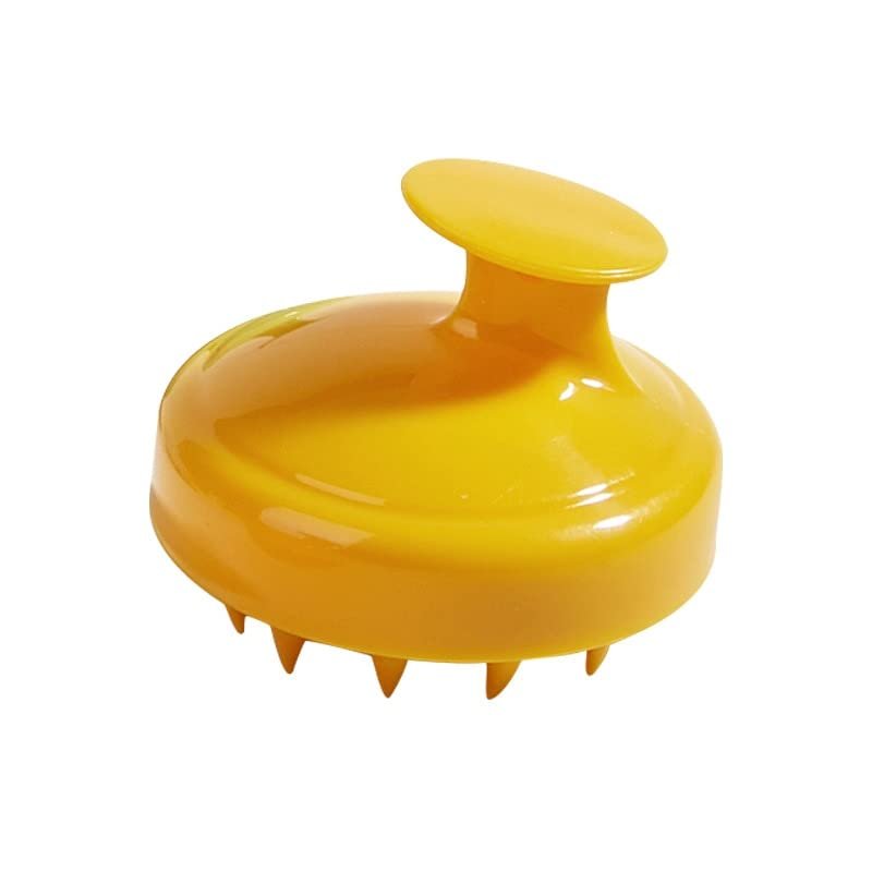 Silicone Scalp Massage Shampoo Brush for Wet and Dry Use