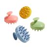 Silicone Scalp Massage Shampoo Brush for Wet and Dry Use view 3