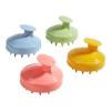 Silicone Scalp Massage Shampoo Brush for Wet and Dry Use view 4