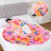 SLDAGe Round Donut Plush Blanket for Kids, 80 cm view 3