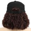 WUODHTW Baseball Cap Wig for Women, Adjustable Duckbill Sun Hat Wig view 1