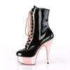 PROMI 15 cm Lace-Up Pole Dance High-Heel Boots - Black | 38 view 2