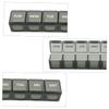 GLEAVI Stylish Pill Organizer, 7 Compartments, 2-Pack, Lightweight Plastic Case for Travel view 3