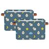 TropicalLife Dreams Foldable Storage Basket with Sheep Print, 26 L view 3