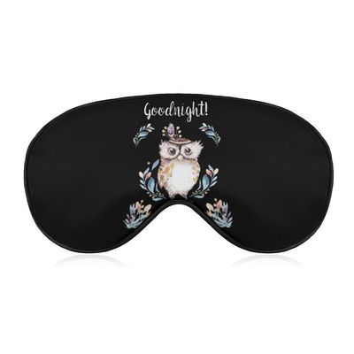 Goodnight Owl Sleep Mask for Men, Women, Teens, and Children