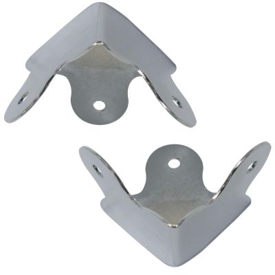 2 x SOTOOLS 50 mm Corner Protectors for Speaker Cabinets and Boxes