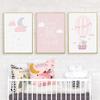 Dream Big Little One Nursery Wall Art, Canvas Print, 30 x 40 cm, Color 6, Unframed view 3