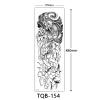 Full-Arm Temporary Tattoo, Waterproof Floral Design view 4