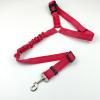 Dog Safety Harness - Car Seat Belt for Small to Medium Dogs (Red) view 4