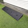 LuusMm Rubber Curb Ramp, Car Ramp, Wheelchair Ramp, Anti-Slip Ramp, Outdoor Use, 100 × 25 × 7 cm view 1